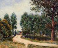 Sisley, Alfred - The Path from Saint-Mammes, Morning
